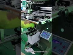 JST-R300 Screen Printer Printing Logo For Glass Bottle