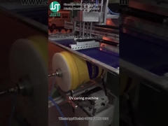 Impressora de tela curva Impressão de logotipo Balde de pintura