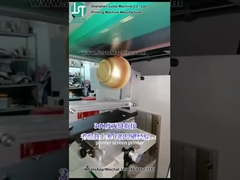 Impressora de tela curva Impressão de logotipo para taça de metal