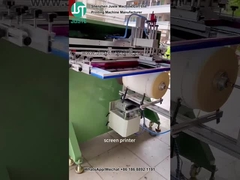 Impressora de tela curva Impressão de logotipo para balde de plástico (6)