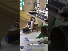 Impressora de tela curva para impressão de logotipo para balde de plástico (7)