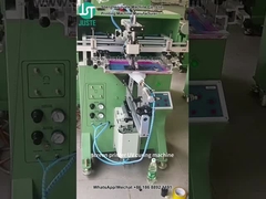 Impressora de tela curva Impressora de forma elíptica para garrafas de plástico (11)