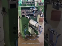 Impressora de tela curva Impressão de cilindro para taça de metal