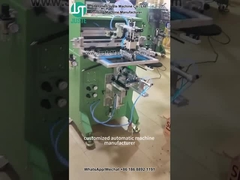 Impressora de tela curva Impressão de logotipo para garrafa de vidro